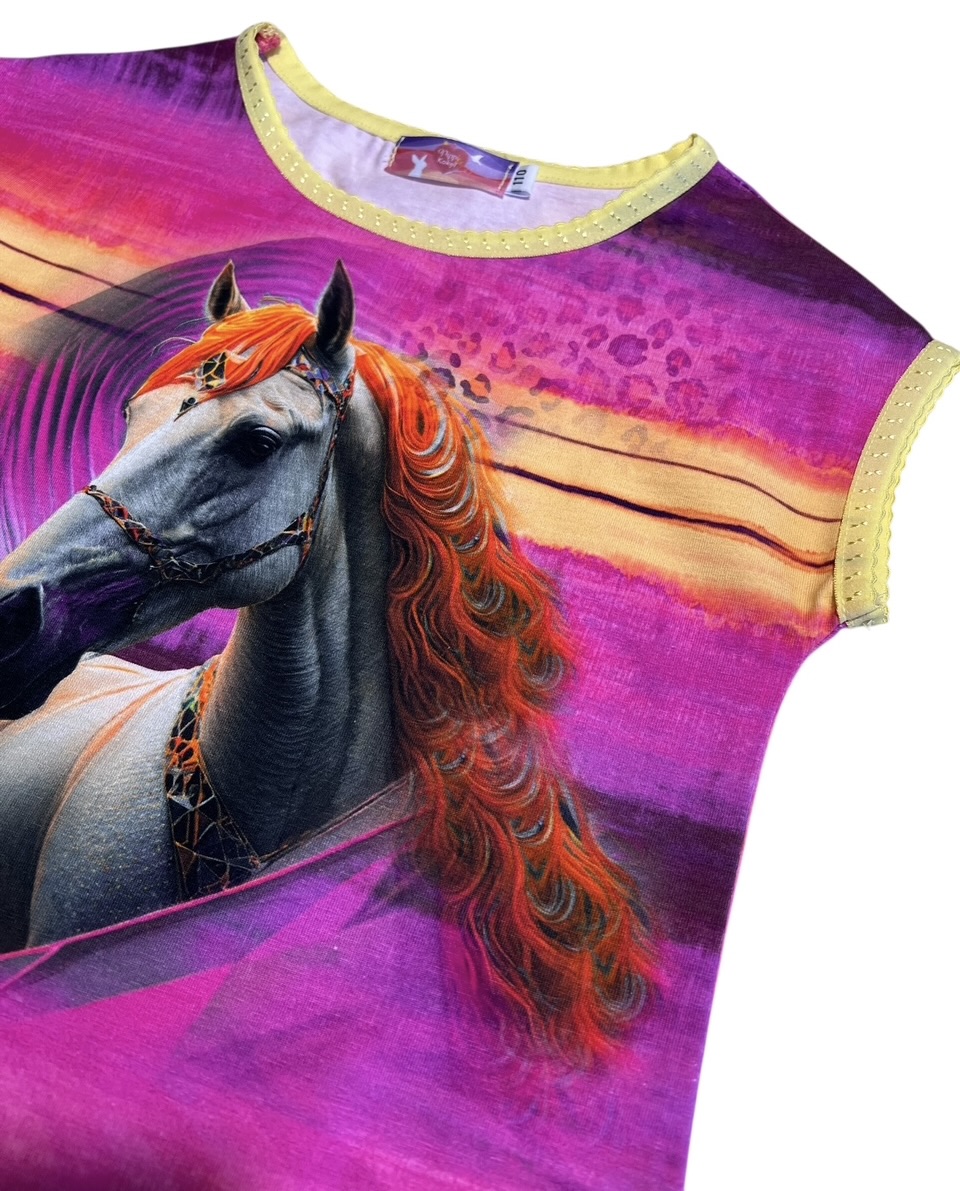 T-shirt fancy horse 110-140