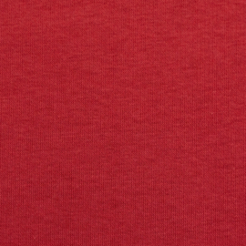 Zware joggingstof: Hanni kleur Deep claret, per 25 cm