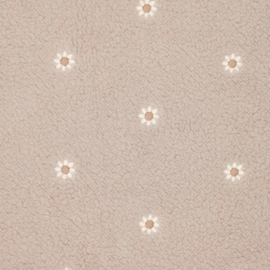 Teddy Fine Sharpa Camilla Embroidery naturel, per 25 cm