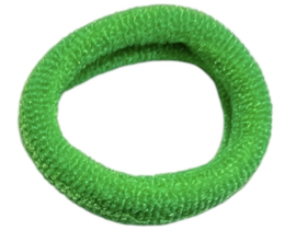 Haarelastiekje nylon mini 20 mm, knalgroen