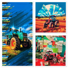 Panel digitale tricot: Great big farm 75x150 cm Stenzo
