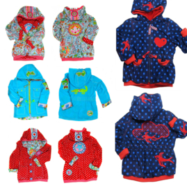 Farbenmix papier patroon zomerparka Zacko jongens en meisjes  86/92 - 158/164