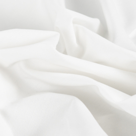 Poplin katoen optical white, per 25 cm