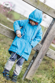 Farbenmix papier patroon herfst/winterparka  Neve kids 80 - 122