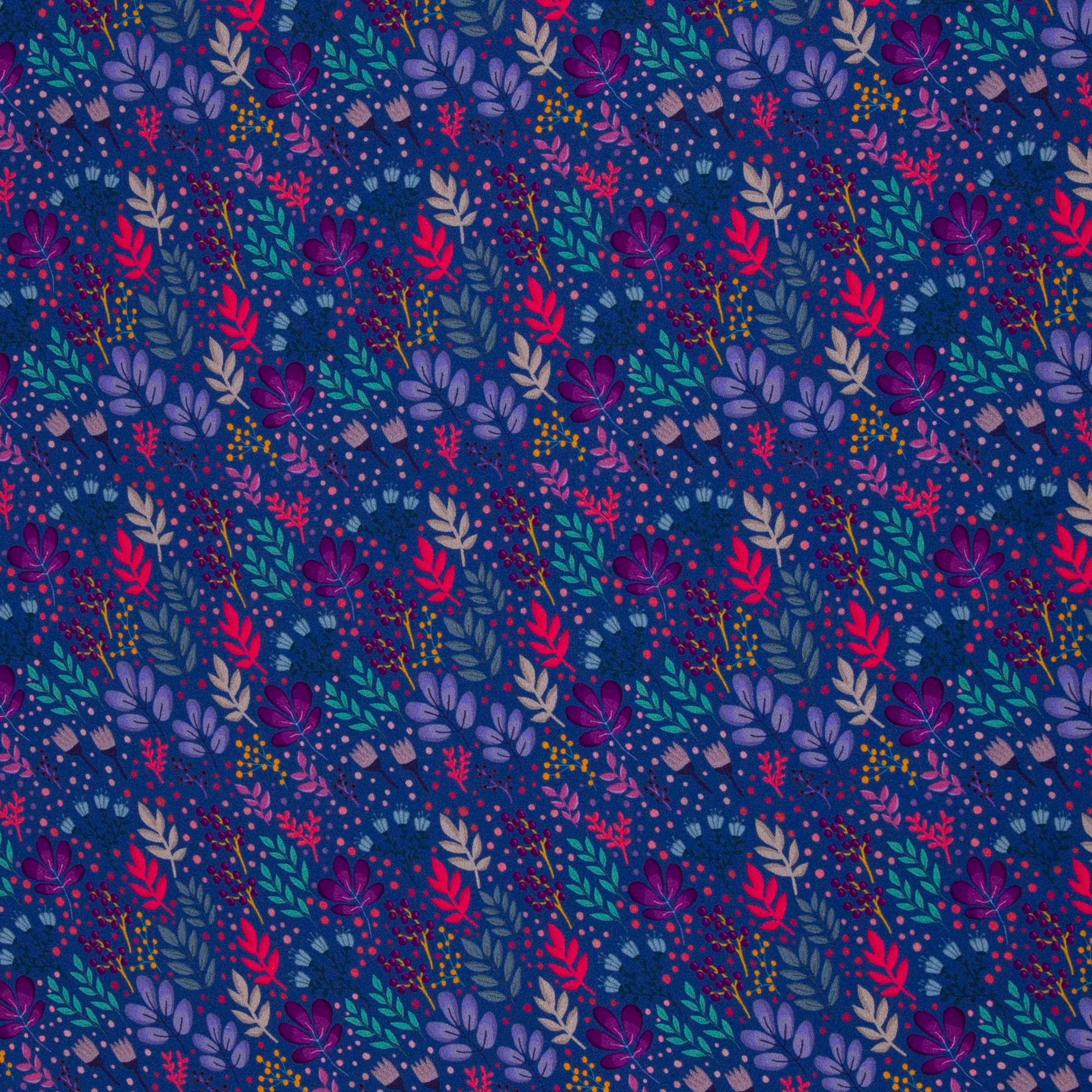 Viscose (geweven): Wildflowers by Emjo-design, per 25 cm