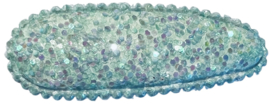 Kniphoesje glitter PASTEL MINT, 55 mm