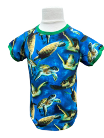 Shirt: zeeschildpad maat 98-152