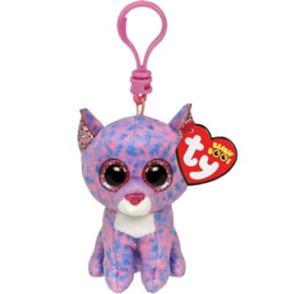 TY BEANIE BOO CLIP CASSIDY CAT 7CM
