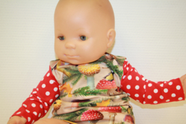 Baby meisjesshirt paddestoel 62-80