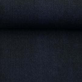French Terry tricot: Denim donkerblauw (Swafing), per 25 cm