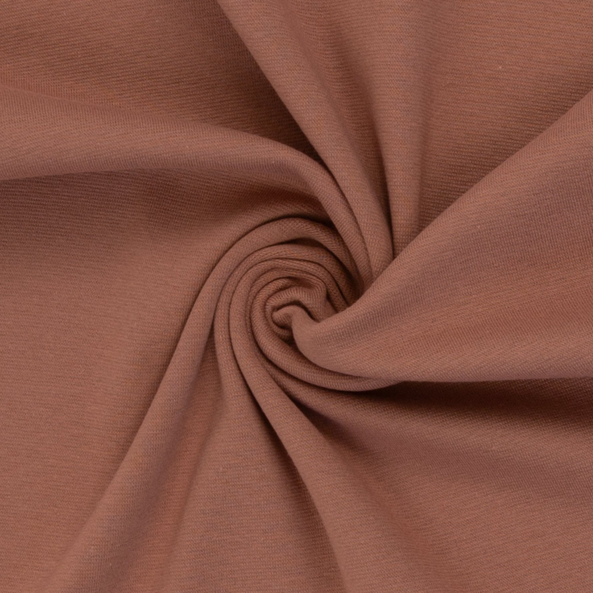 Boordstof: blush (Swafing kleur 272 herfst/winter 2025-2026) Rondgebreid 48 cm. Per 25 cm