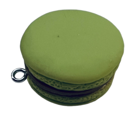 Macaron groen 23 mm