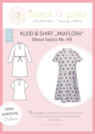 Lillesol & Pelle girls jurk en shirt Miaflora Maat 80-164