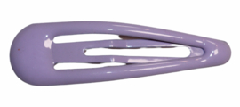 Klik klak haarspeldje lila 5cm, per stuk
