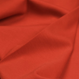 Rode soepele viscose/nylon tricot (Editex) per 25 cm