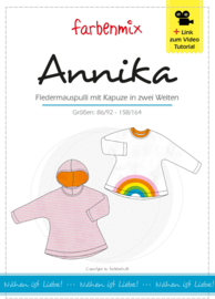 Farbenmix papier patroon Annika 86/92-158/164