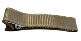 Alligator haarclipje 10x50 mm lichtbeige, per stuk