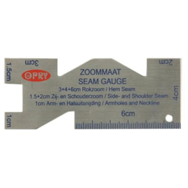 Zoommaatje metaal OPRY