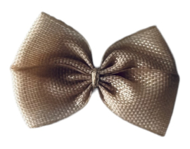 Strikje 20x17 mm beige