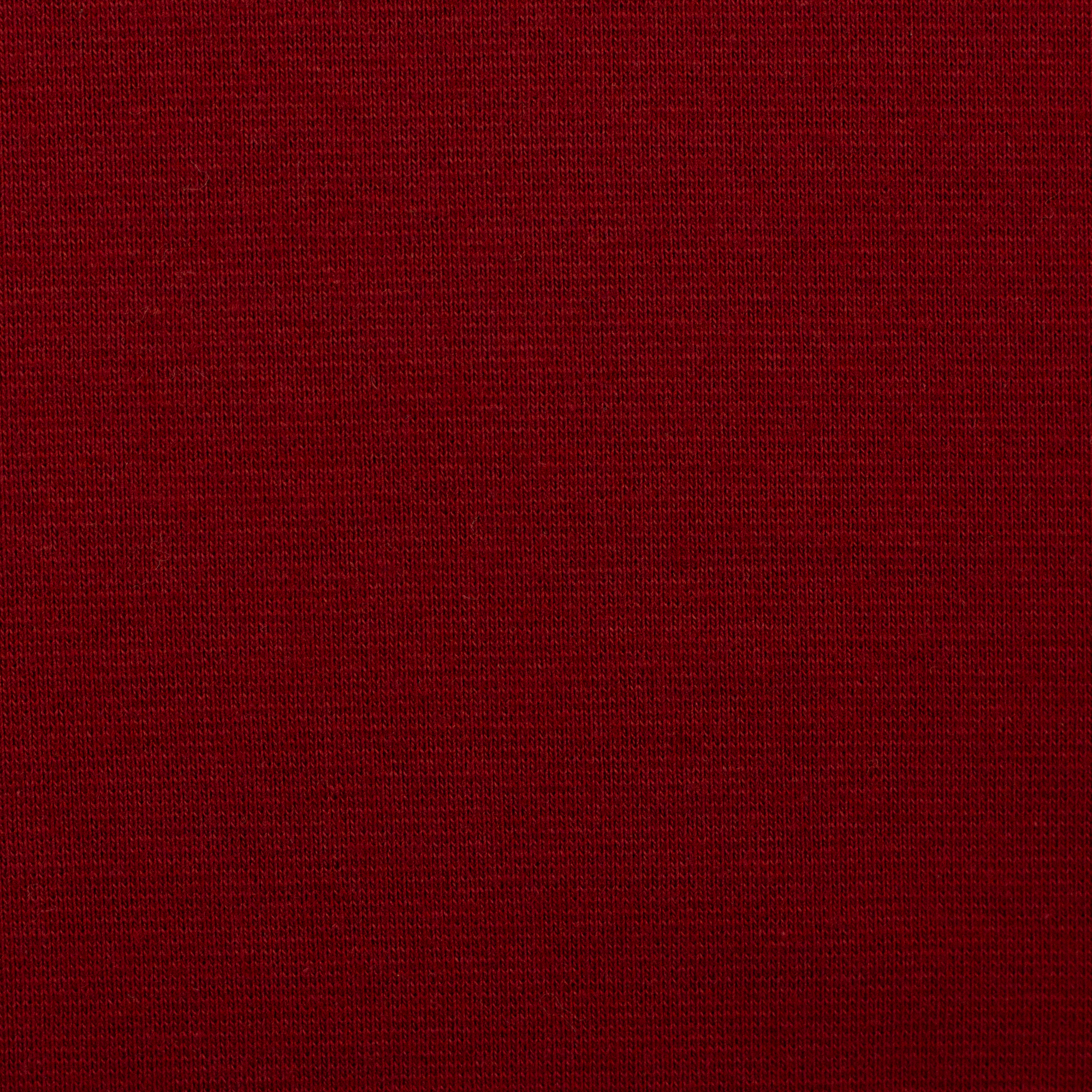 Boordstof: burgundy (Swafing kleur 338 herfst/winter 2025-2026) Rondgebreid 48 cm. Per 25 cm