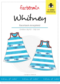 Farbenmix papier patroon Whitney maat 86 - 164