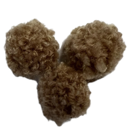 Pom pom 15 mm beige