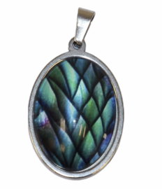 Cabochon setting 18x25 mm RVS