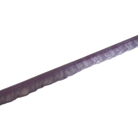 Elastisch mini roezelkantje lila 6 mm, per 0,5 meter
