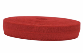 Elastisch band rood 16 mm per 0,5 meter