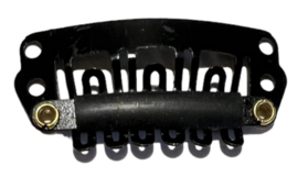 Anti slip haarclipje zwart 28 mm