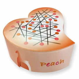Pony spelden peach (roze en oranje), 25 gram