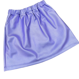 Lila (broekenstof) met glimmende laag (Editex) per 25 cm