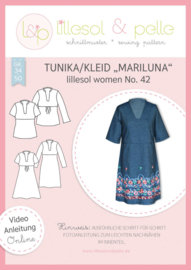 Lillesol & Pelle women Tuniek/Jurk  "MARILUNA" maat 34 t/m 50