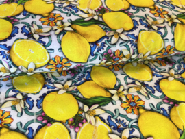 Digitale tricot: Sicillian Lemons (Stenzo) 70x150 cm coupon