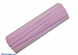 gekleurd elastiek lichtroze 6mm, per meter