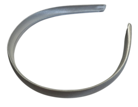 Haarband 15 mm satijn, ivoor