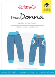 Farbenmix naaipatroon Frau Donna S-XL