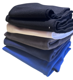 Boordstof pakket 202 cm -5 kleuren 96 cm breed