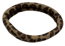 Haarelastiek nylon 55 mm, dierenprint