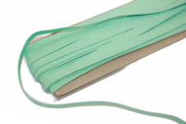 gekleurd elastiek mint 6mm, per meter