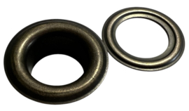 Nestel 14 mm bronskleur, per stuk
