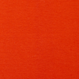 Boordstof: oranje (Swafing kleur 425 seizoen 2023) Rondgebreid 48 cm. Per 25 cm