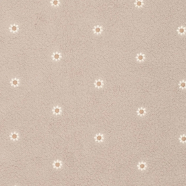 Teddy Fine Sharpa Camilla Embroidery naturel, per 25 cm