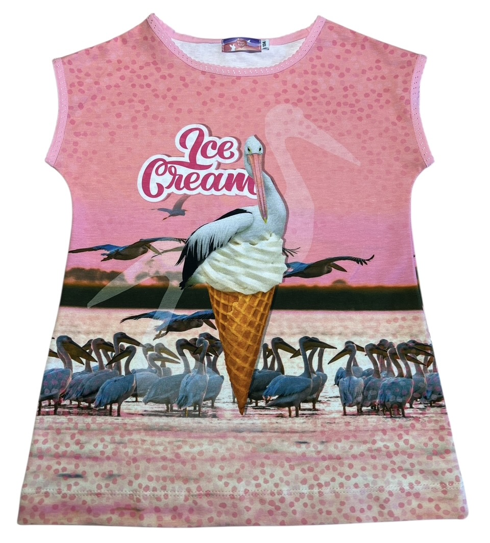 T-shirt Ice cream 128-146