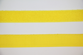 Klittenband 25 mm geel per 0,5 meter