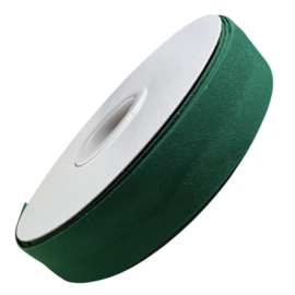 Biaisband 20mm katoen hardgroen, per meter