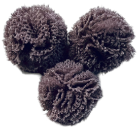 Pom pom fluffy 15 mm mauve