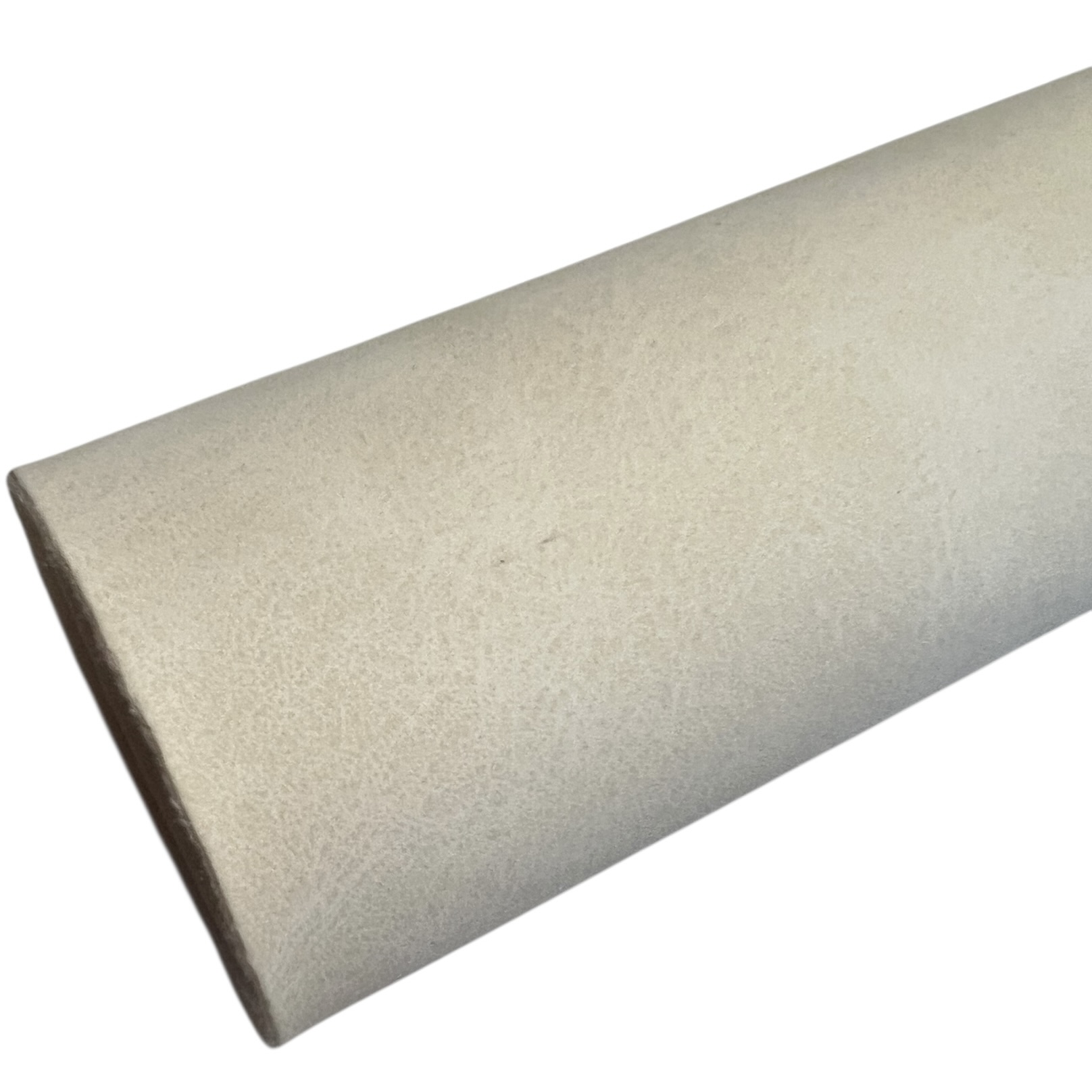 PU leer A4 lapje; lichtbeige met veegpatroon