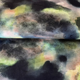 Tricot digitale print : Faded Dye (Stenzo) per 25 cm
