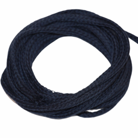 Koord rond 4mm marineblauw, per meter